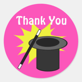 魔法メマジシャンズハット ラウンドシール