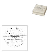 魔法メリメント&ミラクル | Stars Falling Snow ラバースタンプ (押印)