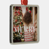 魔法メリークリスマスフォトオーナメント メタルオーナメント (右)