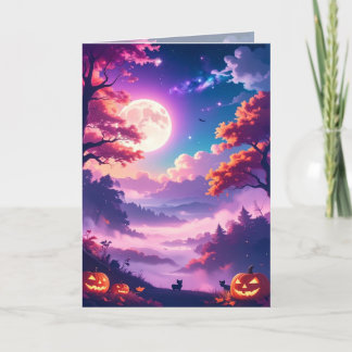 魔法モダンのハロウィン カード