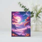 魔法モダンのハロウィン ポストカード (スタンド正面)