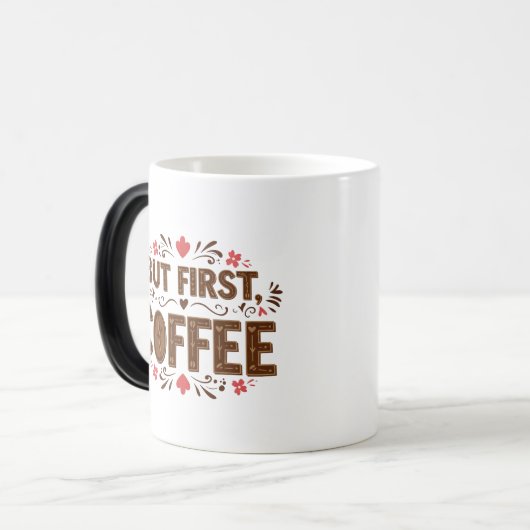 魔法モーフィングマグコーヒー愛好家 モーフィングマグカップ (正面左)