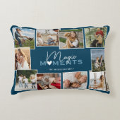 魔法モーメントフォトコラージファミリー アクセントクッション (正面)