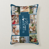 魔法モーメントフォトコラージファミリー アクセントクッション (正面(垂直))