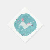 魔法ユニコーンスクワッド スタンダードカクテルナプキン (角)