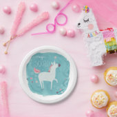 魔法ユニコーンスクワッド ペーパープレート (パーティー)