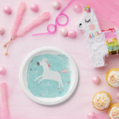 魔法ユニコーンスクワッド – 願いを叶える ペーパープレート (パーティー)