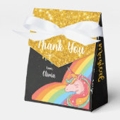 魔法ユニコーンフェイクグリッター誕生日特典ボックス フェイバーボックス (正面サイド)