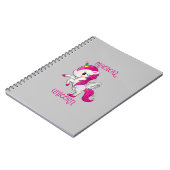 魔法ユニコーンラバーファンクラブ ノートブック (左側)