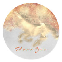 魔法ユニコーン金ゴールドスターズ感謝していグレーオレンジグリッター