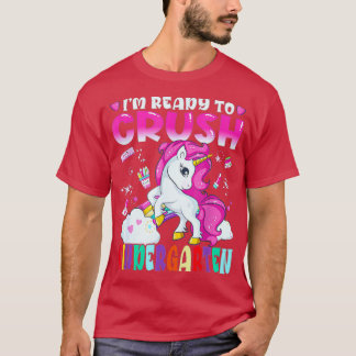 魔法ユニコーンImは幼稚園Dinoをつぶす準備ができている Tシャツ