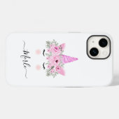 魔法ユニコーンiphoneケース Case-Mate iPhoneケース (裏面 (横))