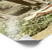 魔法ランタンスライド内戦ドラマー少年 フォトプリント            (角)