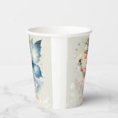 魔法リトルフェアリーシルエット子供の誕生日 紙コップ (右)