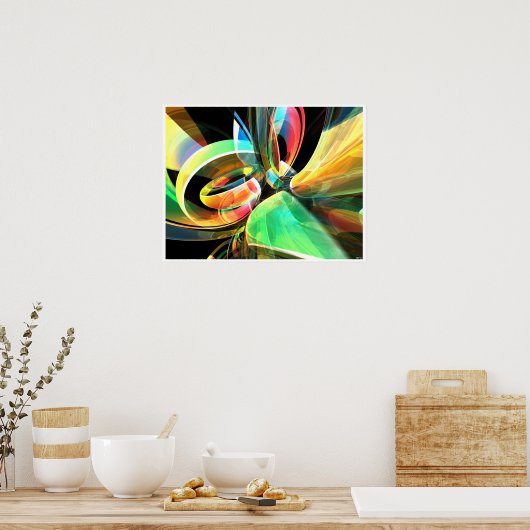 魔法リングや輪 ポスター (キッチン)