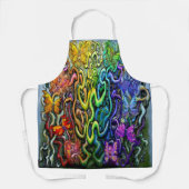 魔法レインボーパーティー エプロン (正面)