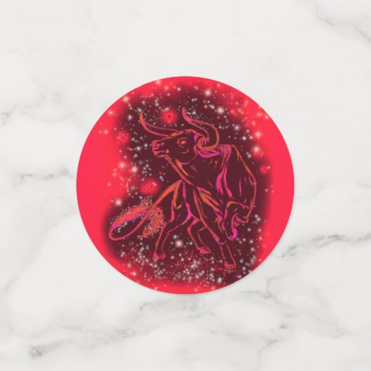 魔法レッドネオンブルランニングズアメージング星月夜 コンフェッティ (スモール正面)