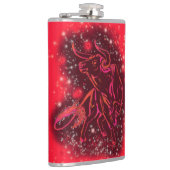 魔法レッドネオンブルランニングズアメージング星月夜 フラスク (右)