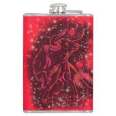 魔法レッドネオンブルランニングズアメージング星月夜 フラスク (裏面)