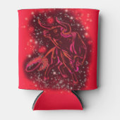 魔法レッドネオンブルランニングズアメージング星月夜 缶クーラー (正面)