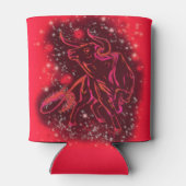 魔法レッドネオンブルランニングズアメージング星月夜 缶クーラー (裏面)