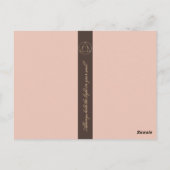 魔法ヴィンテージファンタジー誕生日商品券 ポストカード (裏面)