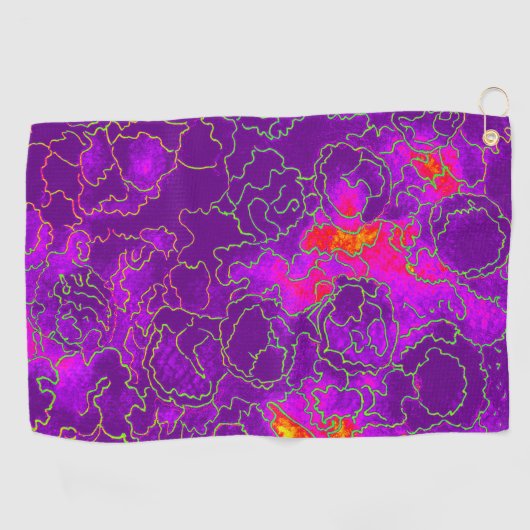 魔法下 ゴルフタオル (横)