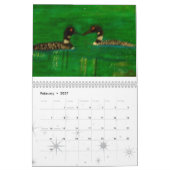 魔法予定表 カレンダー (2月 2027)