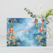 魔法人魚の誕生日 招待状 (スタンド正面)