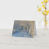 魔法付き/応援クリスマスグリーティングカード付き カード (黄色い花)