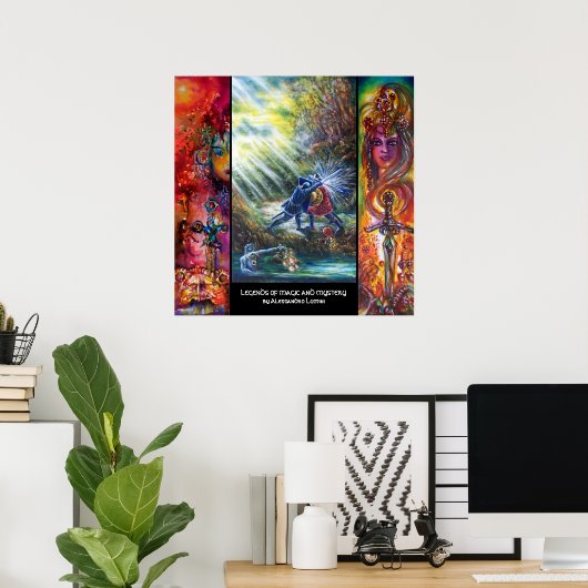 魔法伝説2 ポスター (ホームオフィス)