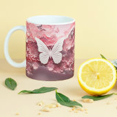 魔法体験： 3Dバタフライコーヒーマグ ツートーンマグカップ