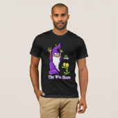 魔法使いおよびヒキガエルのカスタマイズ可能なワイシャツ Tシャツ (正面フル)