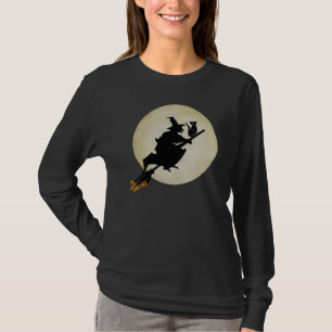 魔法使いおよび猫 Tシャツ