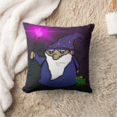 魔法使いとカエル枕 クッション (ブランケット)