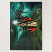 魔法使いとドラゴン ジグソーパズル (縦)