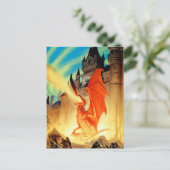 魔法使いと火龍はがき ポストカード (スタンド正面)