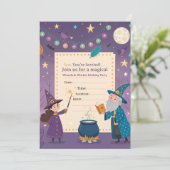 魔法使いと魔女の誕生日 招待状 (スタンド正面)