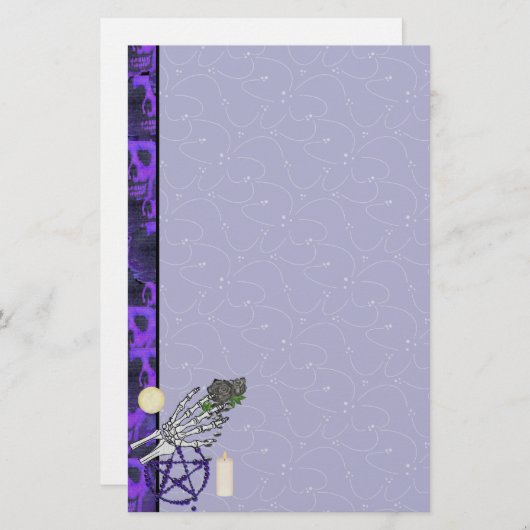 魔法使いのおもちゃ 便箋 (正面/裏面)