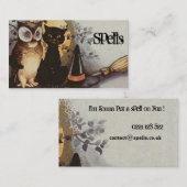 魔法使いのための名刺 名刺 (正面/裏面)