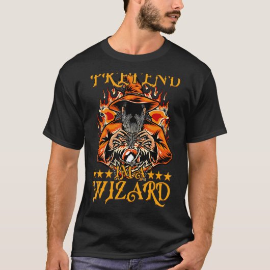 魔法使いのふりをする Tシャツ (正面)