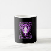 魔法使いのような女の子 ハロウィンデザイン コーヒーマグカップ (中央)