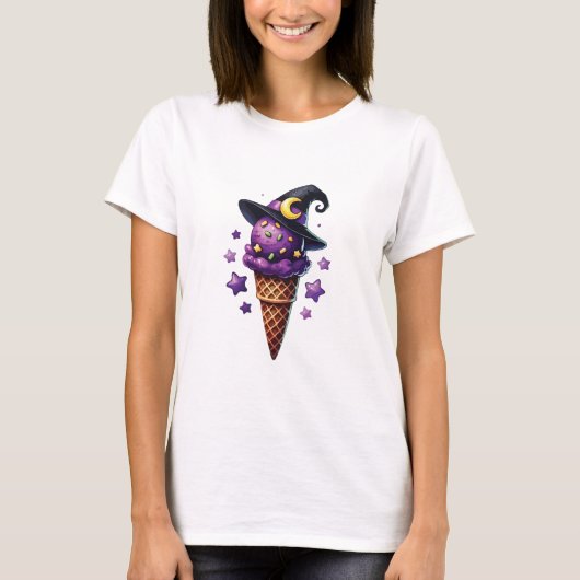 魔法使いのアイスクリーム Tシャツ (正面)