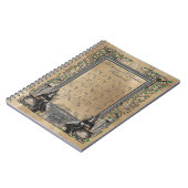 魔法使いのアルファベットのノート ノートブック (左側)