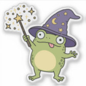 魔法使いのカエル シール (正面)