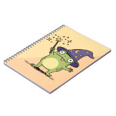 魔法使いのカエル ノートブック (左側)