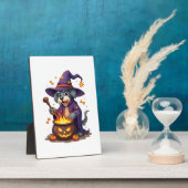 魔法使いのシュナウザー フォトプラーク (側面)