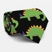 魔法使いのステゴサウルスのタイ ネクタイ (ロール)