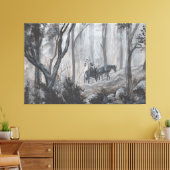 魔法使いのトレック キャンバスプリント (インサイチュ (リビング))