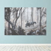 魔法使いのトレック キャンバスプリント (インサイチュ (ウッドフロア))